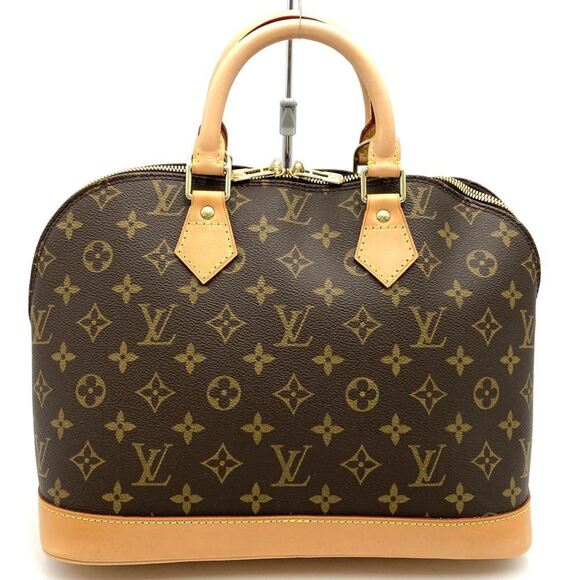 LOUIS VUITTON Brown Monogram Canvas Alma Bag - Picture 7 of 11